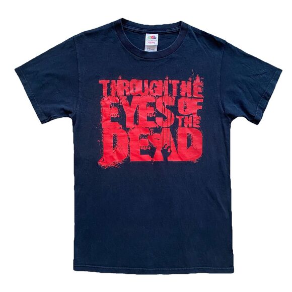 Vintage Y2K Through The Eyes Of The Dead T Shirt Black Death Metal Band Small - Picture 2 of 7